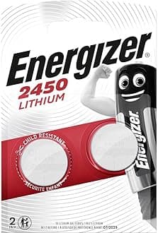 Energizer 2450 Lithium Coin Battery, 2-Pack