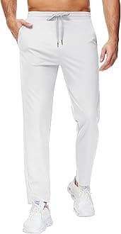 29"/34"/36" Inseam Men's Tall Sweatpants with Zipper Pockets Men Joggers Running Workout Athletic Gym Track Pants