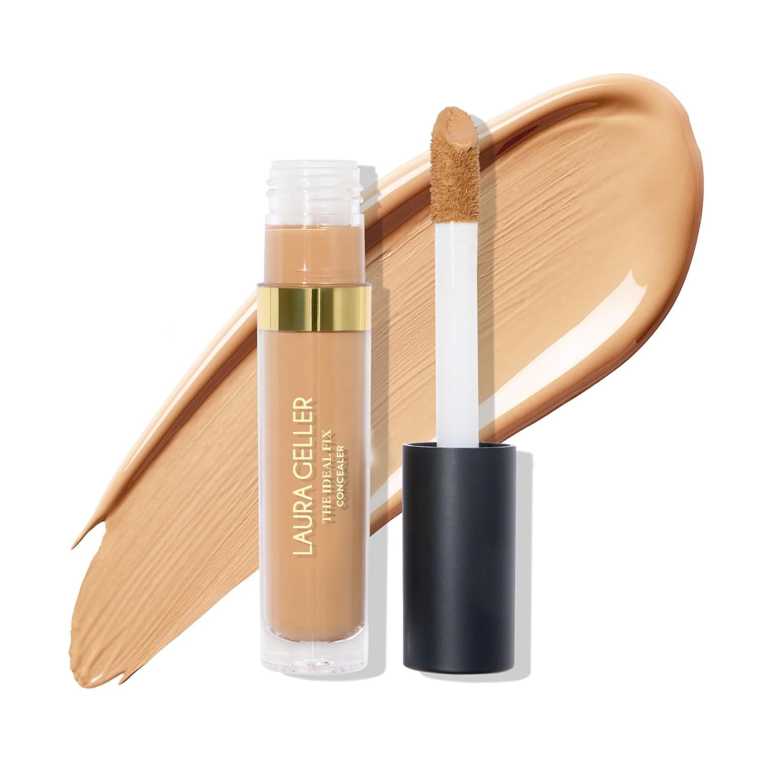 The Ideal Fix Concealer - Medium - Buildable Medium to Full Coverage Liquid Concealer - Covers Under Eye Dark Circles & Blemishes - Long-Lasting