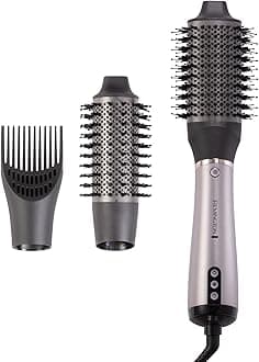 Remington PROluxe You Air Styler (StyleAdapt Technology Learns, Adapts, Personalises, Diamond Ceramic Coating, 3 Attachments, Small & 50mm Brushes, Root Boost, 3 Heat & Speed Settings, 1000W) AS9880