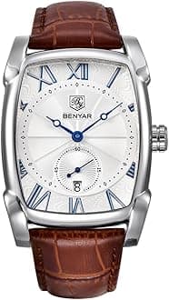 Waterproof Classic Rectangle Case Vintage Design Watches