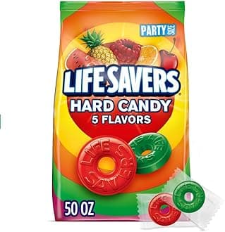 Hard Candy 5 Flavors, 50-Ounce Party Size Bag