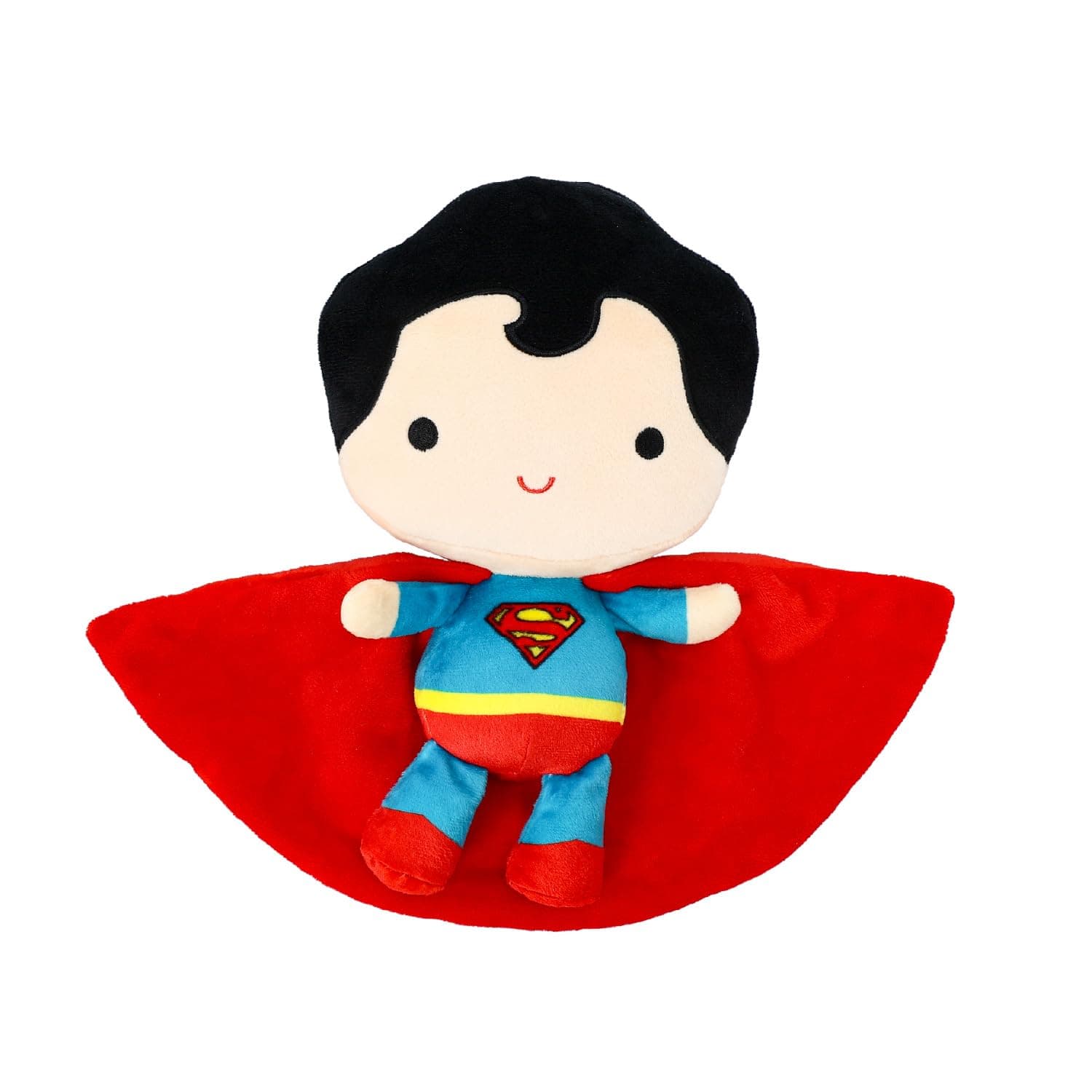 DC Comics Superman Soft Huggable Stuffed Animal Cute Plush Toy for Toddler Boys and Girls, Gift for Kids, Man of Steel 11.5 inches