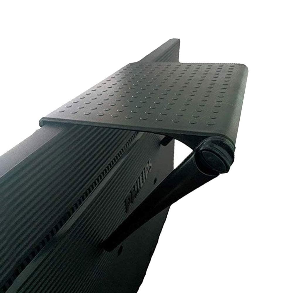 YOKEPO 6-Inch Wide Platform Solid Screen Shelf Adjustable Mount Desktop PC Monitor Used to Place Cable Box Speakers Apple TV PlayStation Camera Frames Remote - Black