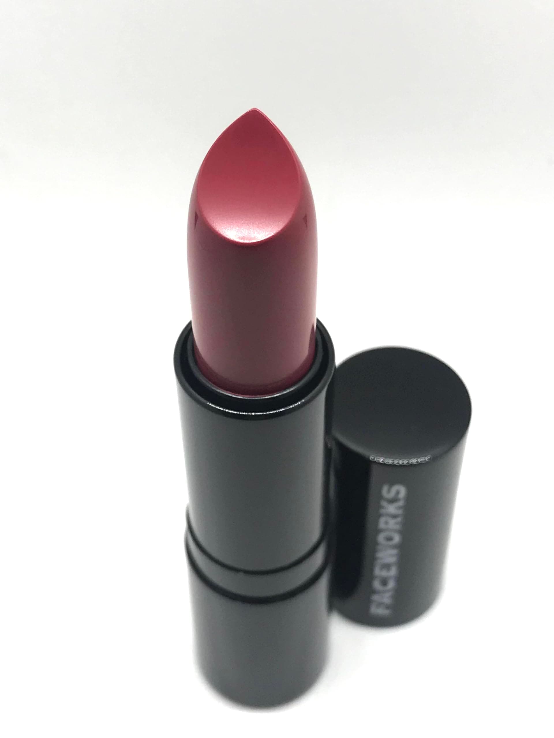 FACEWORKS Hypoallergenic Lipstick for Sensitive Skin (Rare Ruby)