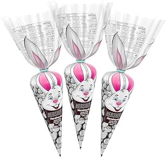 Hershey ETS Candy Coated Milk Chocolate Easter Candy Carrot Bag 3 Pack - For Basket Stuffers, Egg Hunts, and Party Favors