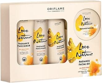 Radiance Facial Kit with Organic Milk, Honey and Turmeric 450 ml