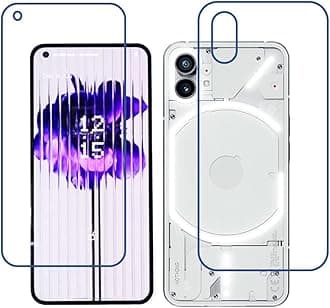 DVTECH� (Front and Back 9H Protective Ultra Clear Unbreakable Screen Protector for Nothing phone 1 (Not a Tempered glass)