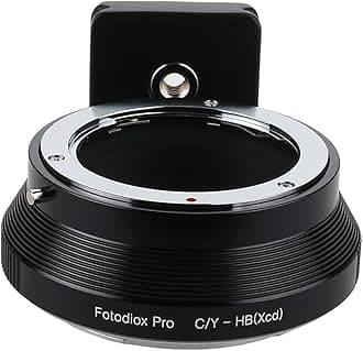 Fotodiox Pro Lens Mount Adapter, Contax/Yashica (CY) SLR Lens to Hasselblad XCD Mount Mirrorless Digital Camera Systems (Such as X1D-50c and More)