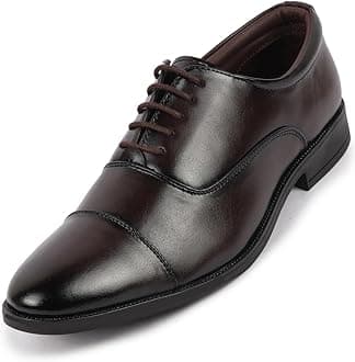 Men's Formal Office Meetings Work Lace-Up Derby Shoes