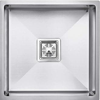 BLACKADO 304 GRADE STAINLESS STEEL SINGLE BOWL HAND MADE KITCHEN SINK B (18 * 18 * 10, 18 * 18 * 10 SINGLE BOWL)