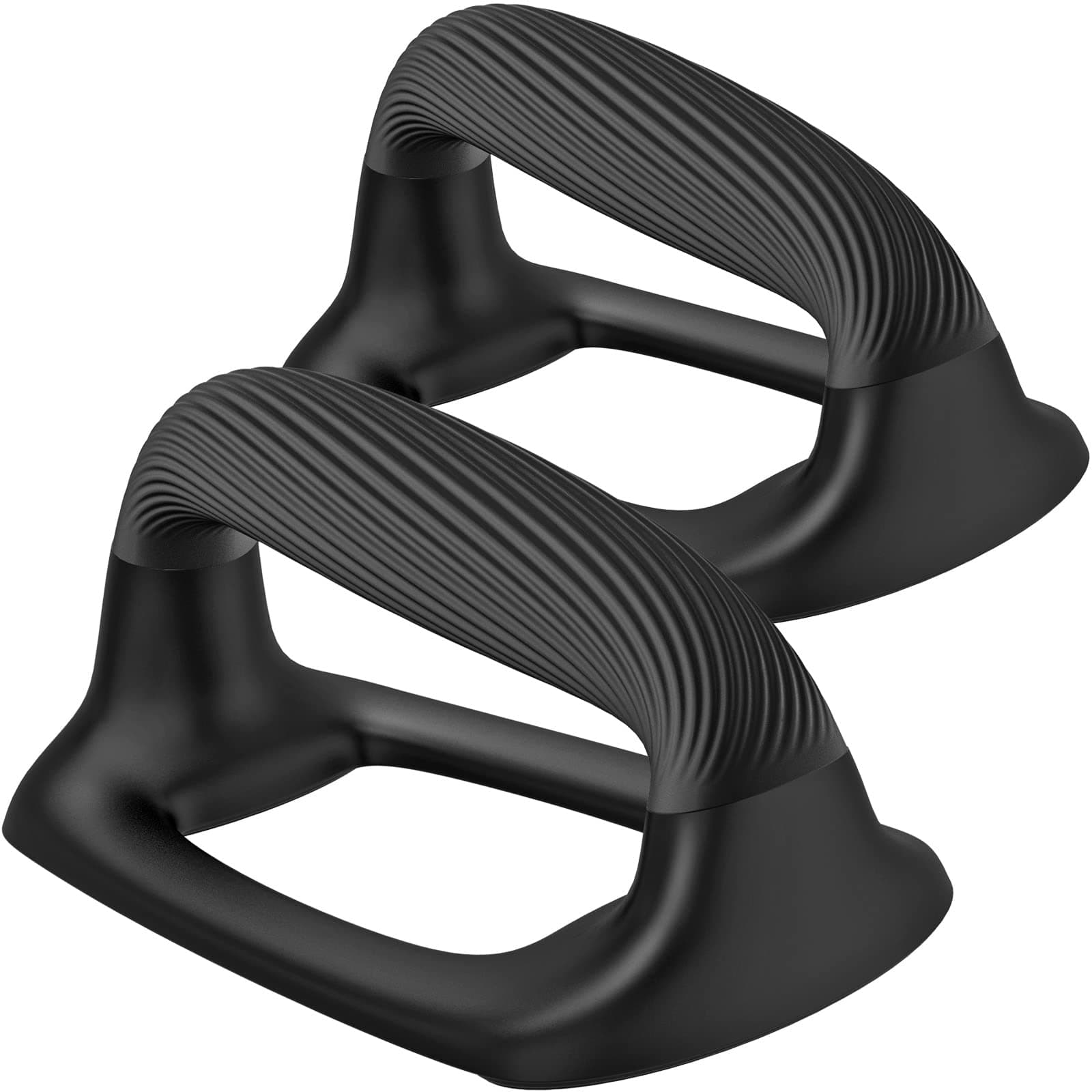 Push Up Bars, Pushup Stands With Thickened Soft Plastic Handle, Stable and Non-Slip Base, Pushup Handles Perfect for Floor Strength Training