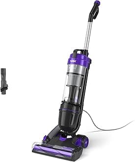 Mach Air Corded Upright Bagless Vacuum Cleaner, Lightweight, Handheld Tool Attachments for Hair, Car, Upholstery, Bed, Mattress, Home cleaning, 820W, 4.9kg, Purple, UCA1GEV1