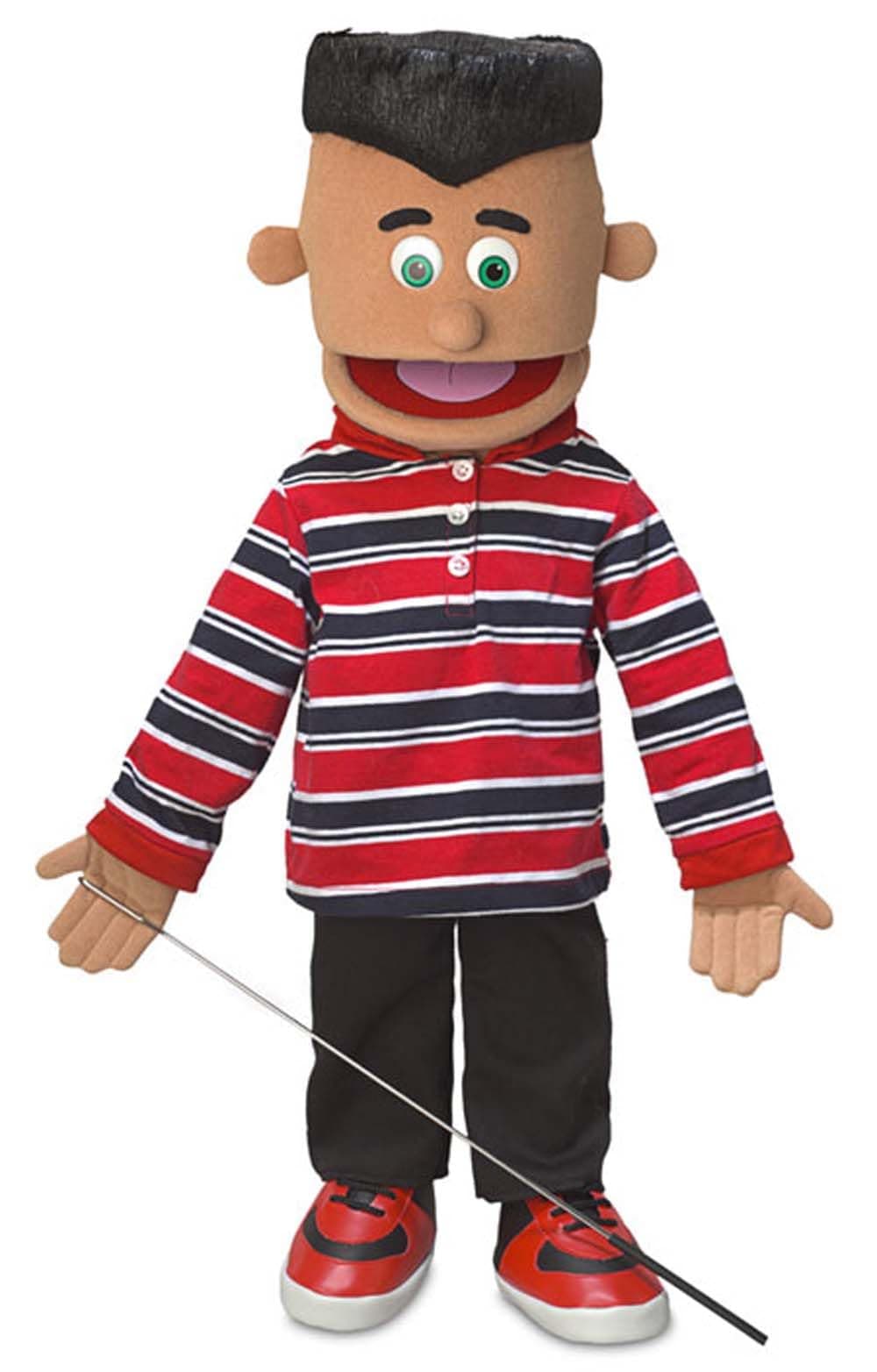 Jose, Hispanic Boy, Full Body, Ventriloquist Style Puppet, 65cm