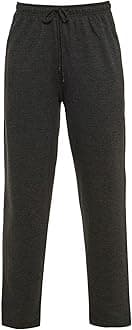 Jogging Pants Mens Tracksuit Bottoms Trousers Casual Mens Joggers for Men UK Zip Pockets Elasticated Open Hem Classic Jog Pants Jog Sweatpants Sports Joggers