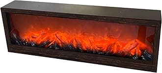 Enakshi® Rectangular LED Fireplace Lantern Home Decor for Balcony Indoor Outdoor Cafe|Home & Garden | Lamps, Lighting & Ceiling Fans | Lamps