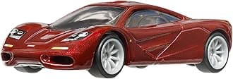 Premium Car Culture Circuit Legends Toy Vehicle, 1:64 Scale Die-Cast McLaren F1 for Collectors, Real Riders Tires, Metal/Metal