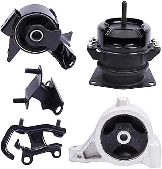 Set of 5 Engine Motor Mount Compatible with 2001-2005 Pilot 3.5L V6 Replacement for A4519HY A6582 A6579 A4551 A4523