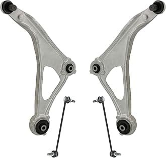 TRQ Front Suspension Kit Control Arm with Ball Joint Sway Bar Stabilizer Link Compatible with 2013-2014 Nissan Altima