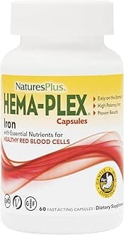 Hema-Plex Capsules, 60 Fast-Acting Vegetarian Capsules