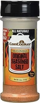CanCooker Original Seasoned Salt | Perfect Seasoning Blends for Grilling, BBQ, & Camping | Taste Great on Chicken, Meat, Fish, Beef, Veggies & More - 2 Pack