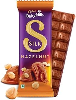 Cadbury Dairy Milk Silk Hazelnut Chocolate Bars, 134 g
