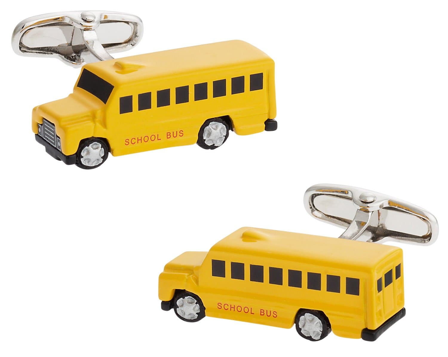 Cuff-Daddy School Bus Driver Cufflinks with Presentation Box