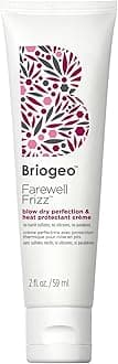 Farewell Frizz Blow Dry Perfection & Heat Protectant Crème | Silicone-Free Styling Cream for Frizz Control, Smoothness & Shine | Protects Up to 450°F | Vegan & Cruelty-Free