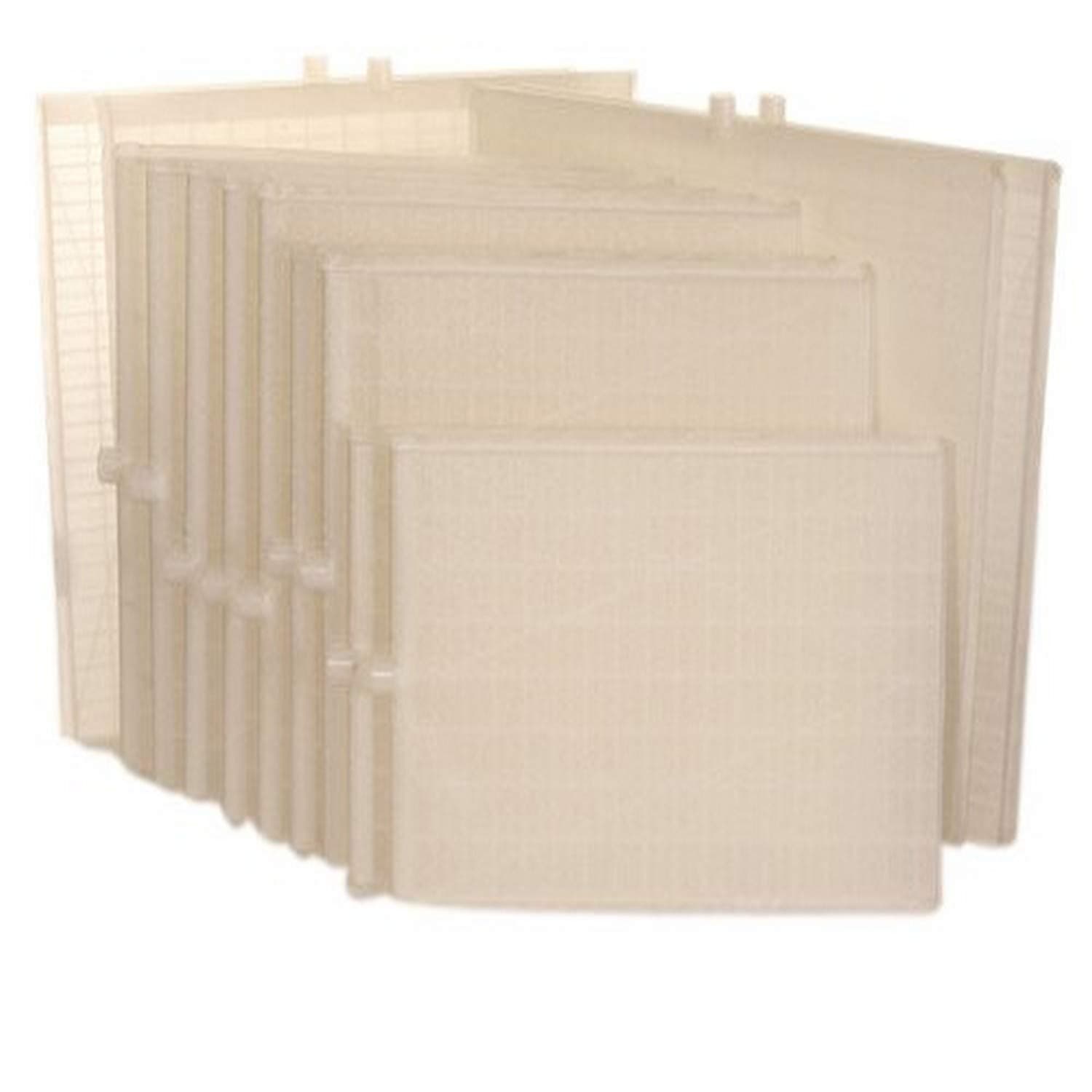UnicelFS-3053 Rectangular DE Grid Replacement Swimming Pool Filters with Top Exit Port, Full Set Compatible with Sta-Rite