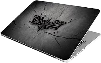 Laptop Skin Stickers HD Quality Sticker for Laptops Upto 15.6" Compatible with Apple/Dell/HP/Lenovo/Acer/Asus/Sony (Dustproof|Waterproof|Scratchproof|Reusable) - Batman BK EDS1