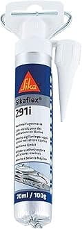 SIKASikaflex 291i – Marine Sealant and Adhesive – Specifically Designed For The Marine Market – Solvent Free – White – 70ml Mini Cartridge