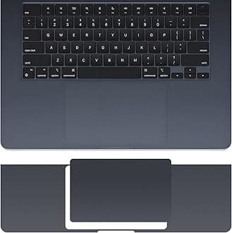 CaseBuy MacBook Air 15 inch Palm Rest Protector Cover 2026 2025 2024 2023 MacBook Air 15" M2 M3 M4 M5 Chip A2941 A3114 A3241 A3448 Anti-Strach Wrist Rest Keyboard Decal Sticker Skin -Midnight