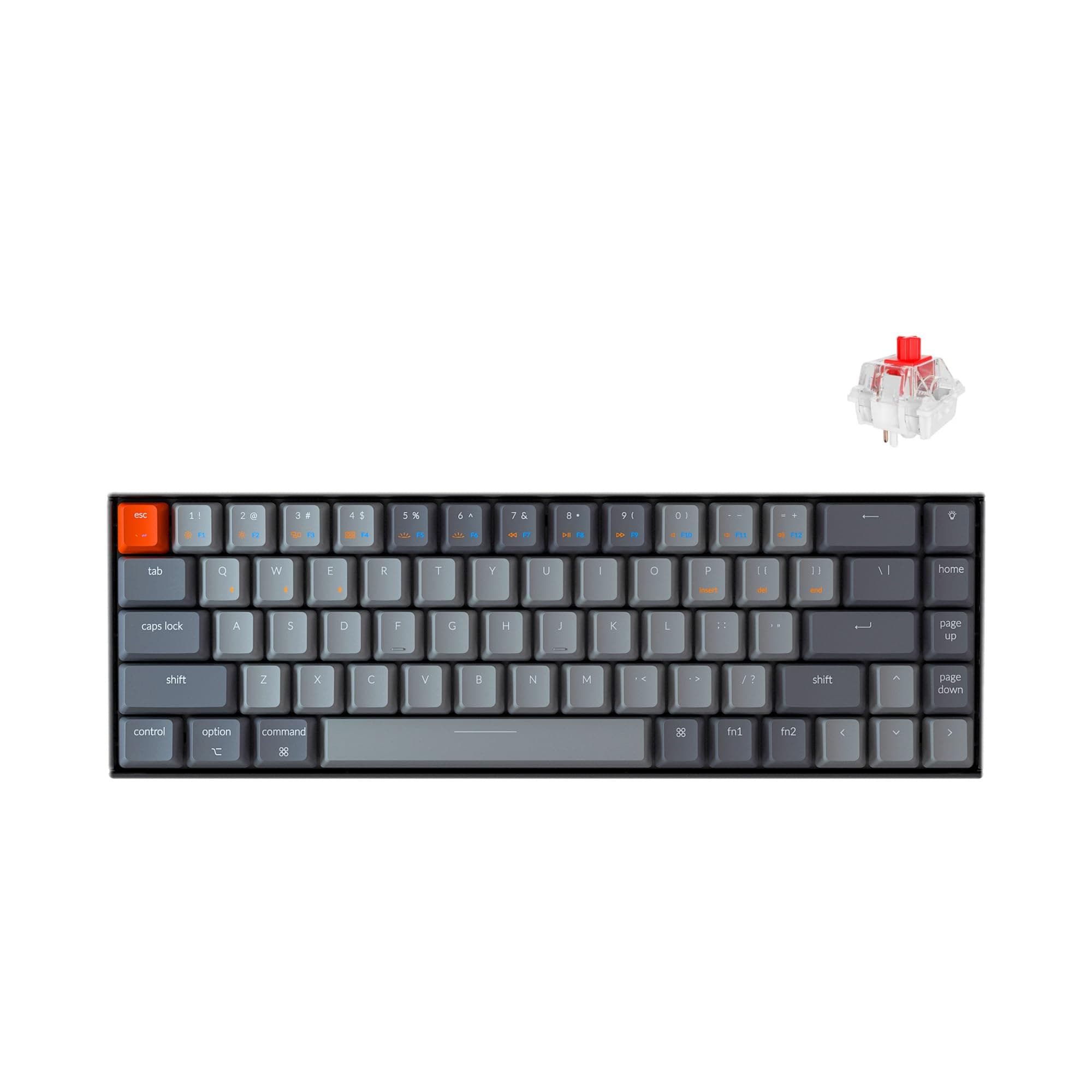 Keychron K6 Swappable RGB Backlight Red Switch