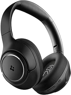 Audio Newly Launched SA-HP P10 Wireless Over Ear Headphones with 60H Playtime, Upto 43dB Multi-Mode Adaptive ANC Pro, EQ Customizing App, 5-MIC, Gaming Mode, 40mm Driver - Black
