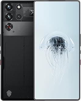 REDMAGIC 10 Pro 144Hz Gaming Phone, 5G Android Smartphone, 24GB RAM+1TB ROM, Snapdragon 8 Elite, 6.85" 1.5K AMOLED Full Screen, FHD+, 50MP Camera, Dual-Sim, Unlocked Mobile Phone Transparent