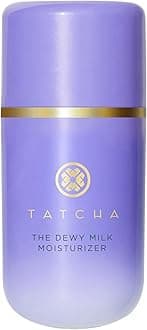 Tatcha The Dewy Milk Moisturizer, Lightweight, Oil-Balancing Hydration for Bouncy Skin & a Lasting Dewy Glow