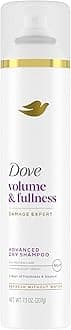 Dove Advanced Advanced Dry Shampoo Volume & Fullness Refresh & Revive Flat Hair Without Water for 2 Days of Freshness & Bounce 7.3 oz