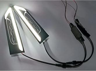 Fit for KIA 2011-2013 2015 K5 Optima LED Light side Garnish Fender Moulding Vent Spoiler Trim