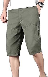 Men's Cotton Chino Shorts | Half Pants | Nikker | Stretchable Lounge Wear (Casual | Summer | Bermuda)