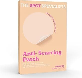 The Anti Scarring Patch (48 Patches) | Bespoke Formula Pimple Patches for Face to Fight Acne & Minimize Scars | Results After 6 Hours | Strategically Curated Ingredients | Created By Dermatologists