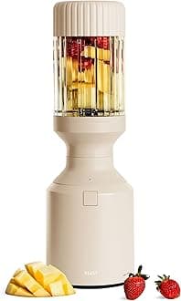 - Beast Mega 1200 | Premium Countertop Blender | Smoothies, Shakes, Sauces, Dips, Soups | Blends Ice and Frozen Fruit | Includes Extra Lids and Straw System | 1200W | (Sand, 120V)