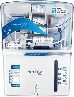 Aqua Domestic Water Purifier (RO+ LED UV+ UF+ HIGH TDS MEMBRANE+ TDS CONTROL) Best For Home/Office Purpose | 12 Stages | 20 LPH | 12 Liter Storage