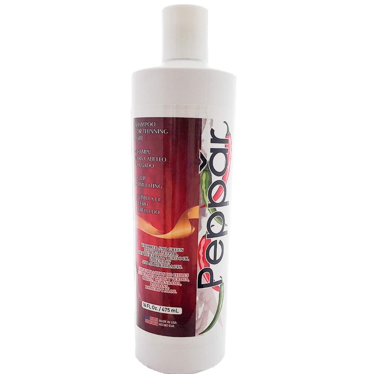 Peppar Shampoo 16 Oz