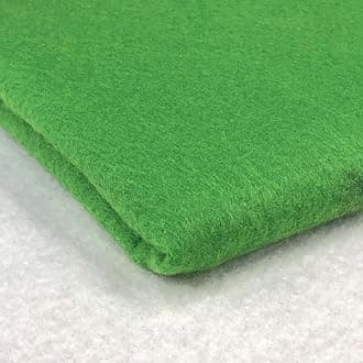 Acrylic Felt Fabric by The Metre - 60" (150cm) Extra Wide, 1mm Thick - Continuous Length Soft Crafting for Sewing, Applique, Decorations & Upholstery - Discount Fabrics LTD(Meadow,2)