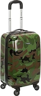 Safari Hardside Spinner Wheel Luggage, CAMO, Carry-On 20"