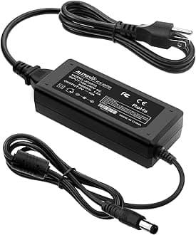 ALITOVE 5V 10A Power Supply Adapter AC/DC Converter 100-240V AC to DC 5 Volt 50W 10Amp 9A 8A 7A 2A Transformer with 5.5x2.5mm Plug for WS2812B WS2813 WS2811 W2813 SK6812 LED Strip Pixel String Light