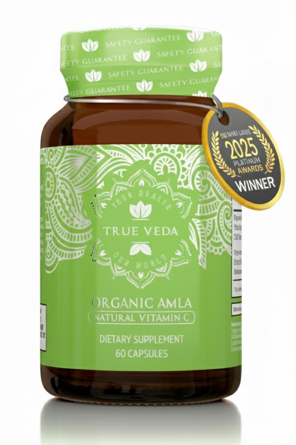 Organic Amla Powder Capsules | Amla Powder Organic Vitamin C | Indian Gooseberry Natural Extract Whole Food Amalaki Supplement