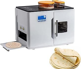 Fully Automatic Roti and Chapati Maker, Make 20 Delicious Flatbreads, Tortillas, and Pitas in One Go with One, Button Operation for Perfect Indian Roti
