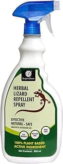 OrganicDews Herbal Lizard Repellent Spray (500 ml) - Powerful Repellent Formulation with Peppermint oil and other Essential oil - Ready to Use - 500 ml