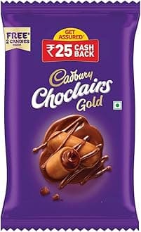 Choclairs Gold Candy, 347.2 g (62 Candies)